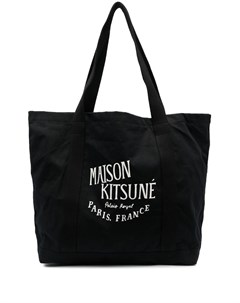 Сумка шопер с логотипом Maison kitsune