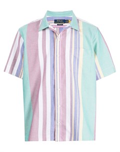 Полосатая рубашка с короткими рукавами Polo ralph lauren