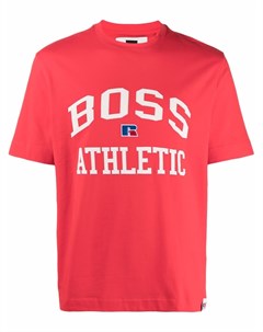 Футболка Athletic с логотипом Boss hugo boss