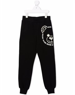 Спортивные брюки с принтом Teddy Bear Moschino kids