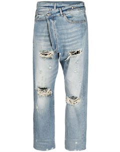Прямые джинсы с завышенной талией R13