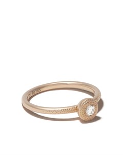 Кольцо Talisman из розового золота с бриллиантом De beers jewellers