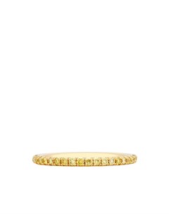 Кольцо Aura Eternity из желтого золота с бриллиантами De beers jewellers