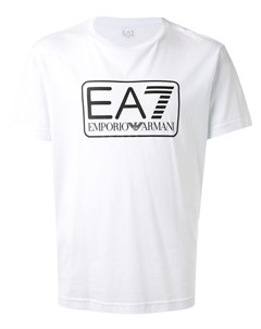 Футболка EA7 с большим логотипом Ea7 emporio armani
