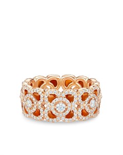 Кольцо Enchanted Lotus из розового золота с сердоликом и бриллиантами De beers jewellers