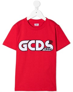 Футболка с вышитым логотипом Gcds kids