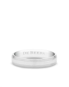 Кольцо с гравировкой логотипа De beers jewellers