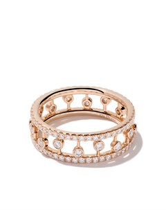 Кольцо Dewdrop из розового золота с бриллиантами De beers jewellers