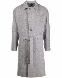 Однобортное пальто с поясом Hevo