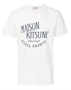 Футболка с принтом Maison Kitsune Maison kitsune