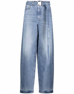 Широкие джинсы с логотипом Off-white