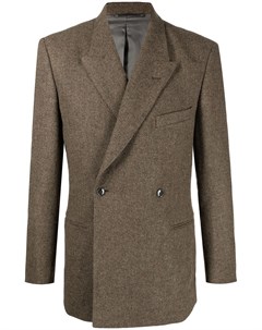 Двубортный шерстяной пиджак Lemaire