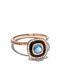 Золотое кольцо Mina с бриллиантами и сапфирами Selim mouzannar