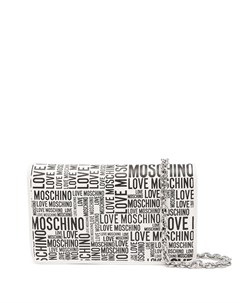 Маленькая сумка через плечо с логотипом Love moschino