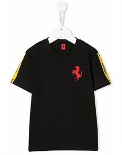 Футболка с вышитым логотипом Ferrari kids