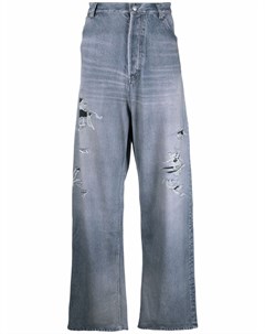 Широкие джинсы Trompe L oeil Balenciaga
