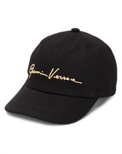 Бейсбольная кепка с вышитым логотипом Versace kids