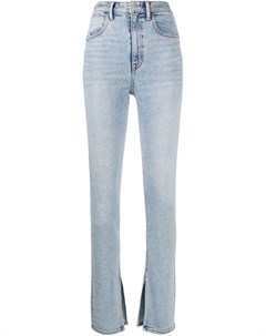 Узкие джинсы с разрезами Alexander wang