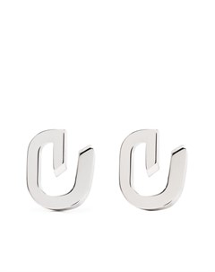 Серьги кольца с логотипом G Givenchy