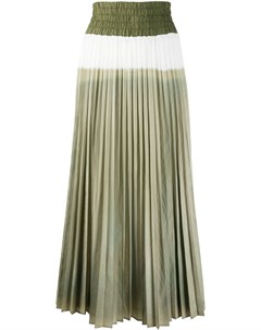 Плиссированная юбка с завышенной талией Mr & mrs italy