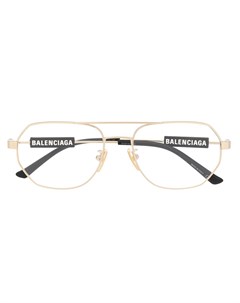 Очки авиаторы с логотипом Balenciaga eyewear