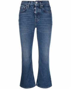 Укороченные расклешенные джинсы Totême