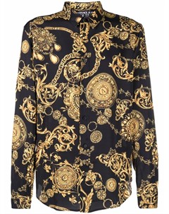 Рубашка Regalia с длинными рукавами и принтом Baroque Versace jeans couture