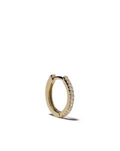Серьга кольцо Margot из желтого золота с бриллиантами White bird
