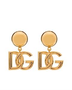 Серьги клипсы DG Logo Dolce&gabbana