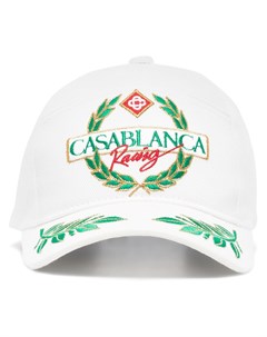 Бейсболка Racing с вышитым логотипом Casablanca