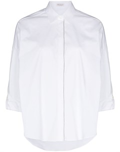 Рубашка оверсайз с длинными рукавами Brunello cucinelli
