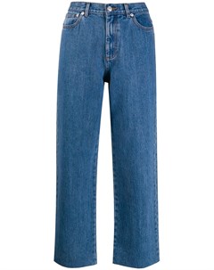 Укороченные прямые джинсы A.p.c.