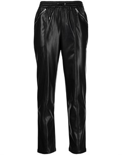 Укороченные брюки из искусственной кожи Jonathan simkhai standard