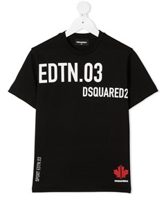 Футболка с логотипом Dsquared2 kids