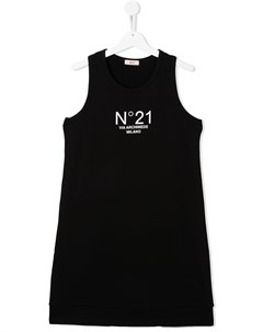 Платье без рукавов с логотипом Nº21 kids