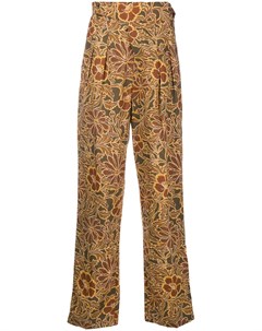 Расклешенные брюки Evon с цветочным принтом Nanushka