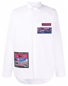Рубашка с нашивками Water Nights Valentino