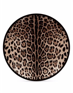 Тарелка с леопардовым принтом Dolce&gabbana