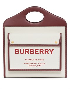 Двухцветная сумка среднего размера Burberry