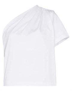 Присборенная футболка на одно плечо Gauge81