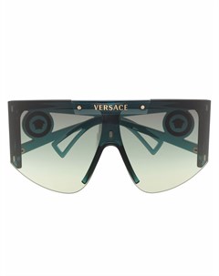 Солнцезащитные очки маска со сменными линзами Versace eyewear