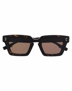 Солнцезащитные очки черепаховой расцветки Mcq by alexander mcqueen eyewear