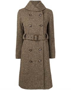 Двубортное шерстяное пальто Polo ralph lauren