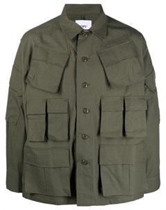 Куртка в стиле милитари с накладными карманами Wtaps