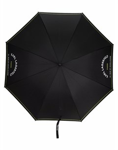Зонт с нашивкой логотипом Karl lagerfeld