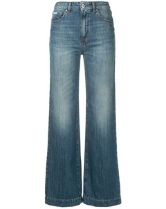 Расклешенные джинсы свободного кроя Alexa chung