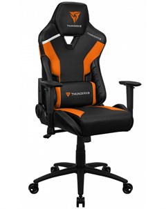Офисное кресло TC3 черный оранжевый TX3 TC3TO Thunderx3