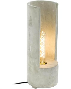 Настольная лампа LYNTON 1x60W E27 O140 H370 бетон серый 49112 Eglo