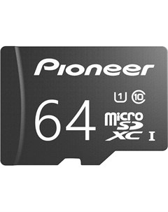 Карта памяти MicroSD Card Cl10 UHS1 U1 64GB APS MT1D 064 Pioneer