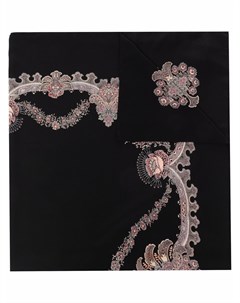Шелковый платок с цветочным принтом Etro